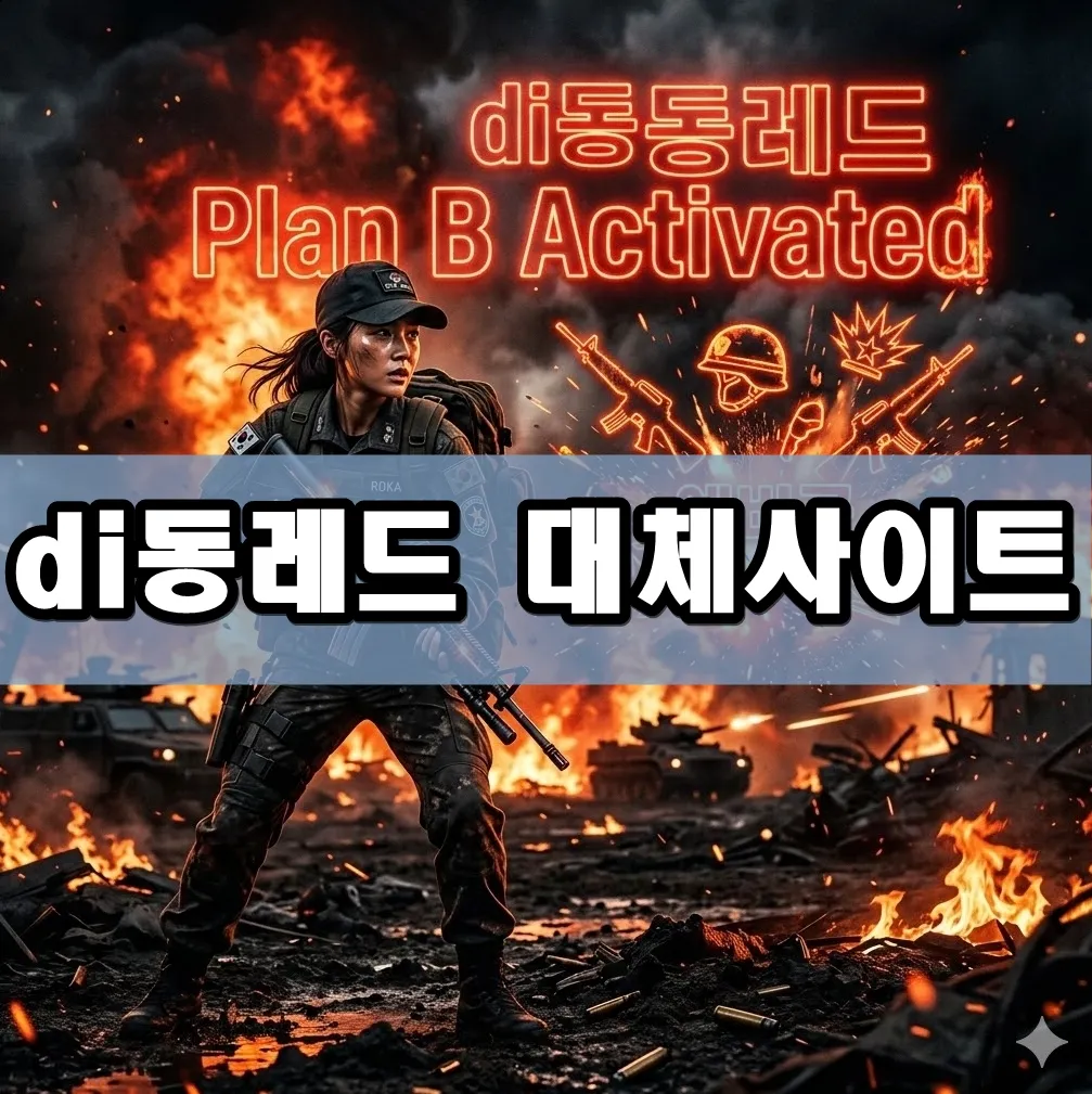 di동레드 대체사이트 표지 di동레드 대체사이트 표지